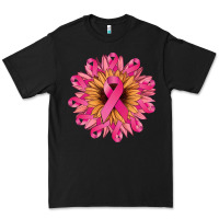 Black cancer ribbon sunflower Premium Tee - NancyCooperArtShop