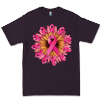 Plum cancer ribbon sunflower Premium Tee - NancyCooperArtShop