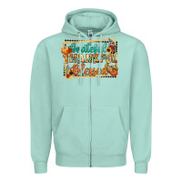 Seafoam thankful grateful blessed Zipper Hoodie - CowGirlArtShop