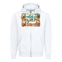 White thankful grateful blessed Zipper Hoodie - CowGirlArtShop