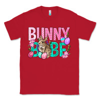 Red Bunny Babe Easter Classic Tee - BundleAndBundleShop