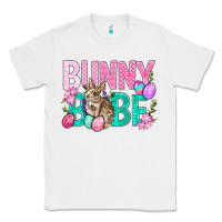 White Bunny Babe Easter Classic Tee - BundleAndBundleShop