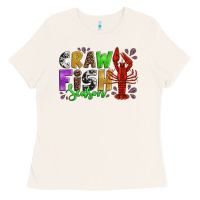 Bone crawfish season mardi gras carnival Ladies Tee - Jasminsmagicworld