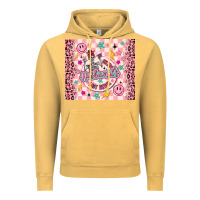 Vintage Mustard on my husbunds last nerve pink Vintage Hoodie - MaliasSmallBusiness