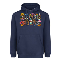 Navy dialysis nurse Heavyweight Hoodie - OliviaCreatesArt