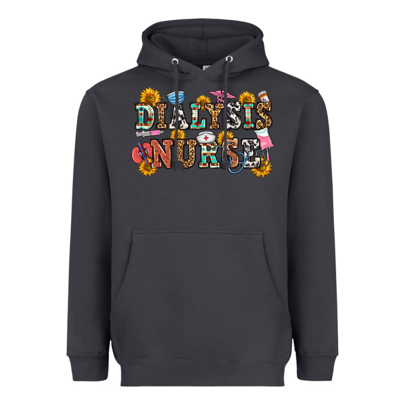 Dialysis Nurse Heavyweight Hoodie by OliviaCreatesArt | Teevron