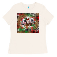 Bone ho ho ho heifer Christmas heifers Ladies Tee - Jasminsmagicworld