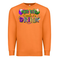 Carrot This girl needs a drink Premium Sweatshirt - FaDigitalArtStudio