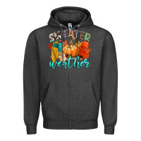 Charcoal Heather weather Zipper Hoodie - CowGirlArtShop