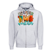 Heather Grey weather Zipper Hoodie - CowGirlArtShop