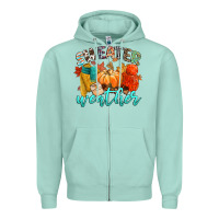 Seafoam weather Zipper Hoodie - CowGirlArtShop