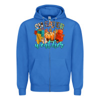 True Royal weather Zipper Hoodie - CowGirlArtShop