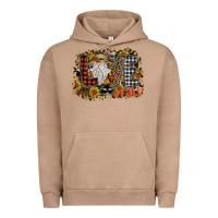 Pigment Burro Love Fall Urban Hoodie - CowhideDigitalArt