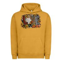 Pigment Peanut Butter Love Fall Urban Hoodie - CowhideDigitalArt
