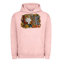 Pigment Salmon Love Fall Urban Hoodie - CowhideDigitalArt
