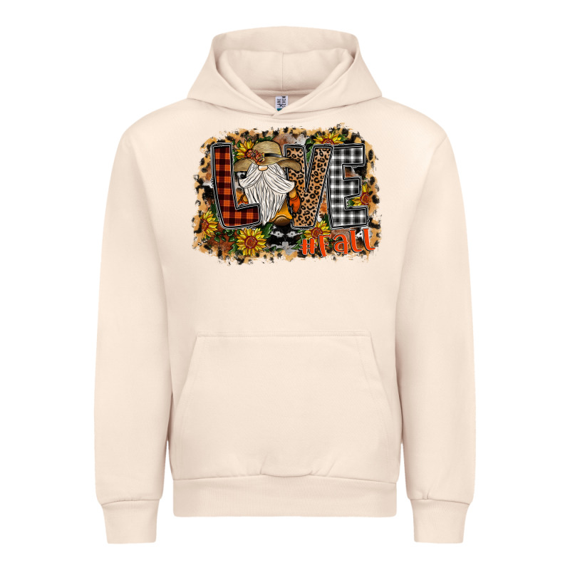 Love Fall Urban Hoodie by CowhideDigitalArt | Teevron