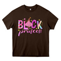 Chocolate Brown black princess black girl Heavy Core Tee - NancyCooperArtShop