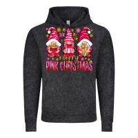 Merry Pink Christmas Gnomes Vintage Hoodie | Teevron
