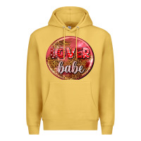 Antique Gold lover babe olivia Premium Hoodie - OliviaCreatesArt