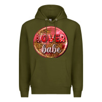 Army Green lover babe olivia Premium Hoodie - OliviaCreatesArt