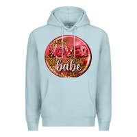 Blue Mist lover babe olivia Premium Hoodie - OliviaCreatesArt