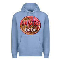 Colony Blue lover babe olivia Premium Hoodie - OliviaCreatesArt