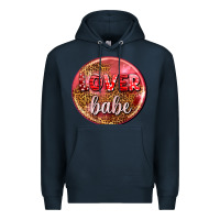 Navy lover babe olivia Premium Hoodie - OliviaCreatesArt