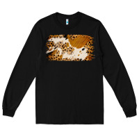 Black leopard cowhide brushstroke Long Sleeve Tee - Jasminsmagicworld