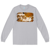 Moon Dust leopard cowhide brushstroke Long Sleeve Tee - Jasminsmagicworld