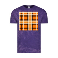 Cloud Purple tartan seamless pattern bbs Vintage Tee - BundleAndBundleShop