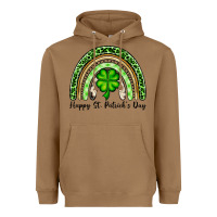 Toasted Coconut Happy St. Patrick's Day rainbow Heavyweight Hoodie - OliviaCreatesArt