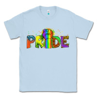 Dusty Blue Western Pride Classic Tee - BundleAndBundleShop