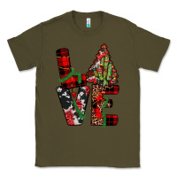 Army Green christmas love Classic Tee - JahusDesignShop