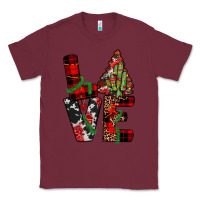Burgundy christmas love Classic Tee - JahusDesignShop