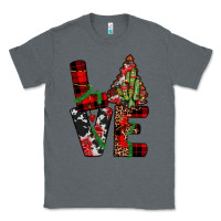 Charcoal Heather christmas love Classic Tee - JahusDesignShop