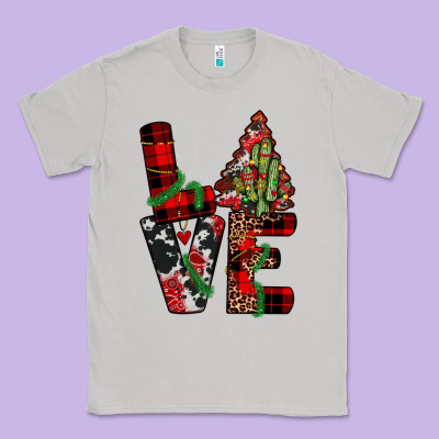 Christmas Love Classic Tee Designed By Jahusdesignshop