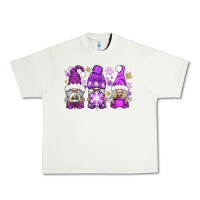 Pistachio Purple Winter Gnomies Urban Heavy Tee - BundleAndBundleShop