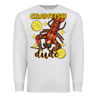 Oatmeal Heather Mardi Gras Crawfish dude Premium Sweatshirt - FaDigitalArtStudio