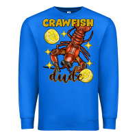 True Royal Mardi Gras Crawfish dude Premium Sweatshirt - FaDigitalArtStudio