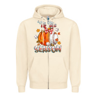 Sandshell its the season baseball Zipper Hoodie - CowGirlArtShop