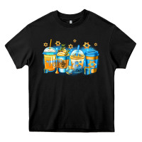 Black hanukkah coffee Heavy Core Tee - Jasminsmagicworld