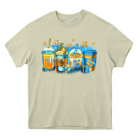 Mossy hanukkah coffee Heavy Core Tee - Jasminsmagicworld