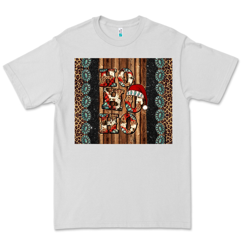 Ho Ho Ho Western Christmas Premium Tee by Jasminsmagicworld | Teevron