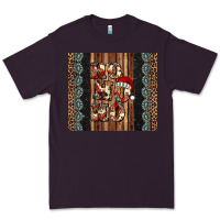Plum ho ho ho western christmas Premium Tee - Jasminsmagicworld