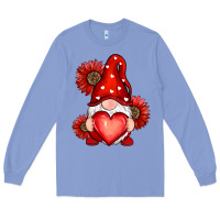 Colony Blue valentines day red Long Sleeve Tee - RanaPortraitStore