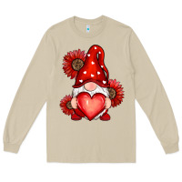 Mushroom valentines day red Long Sleeve Tee - RanaPortraitStore