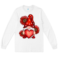 White valentines day red Long Sleeve Tee - RanaPortraitStore
