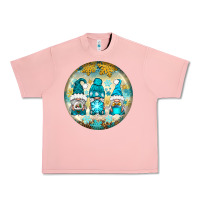 Salmon Winter Gnomies Ornament Urban Heavy Tee - BundleAndBundleShop