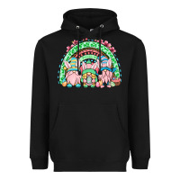 Black Easter gnomes rainbow Heavyweight Hoodie - OliviaCreatesArt
