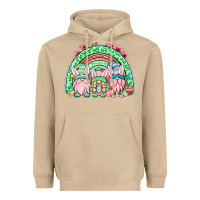 Mushroom Easter gnomes rainbow Heavyweight Hoodie - OliviaCreatesArt